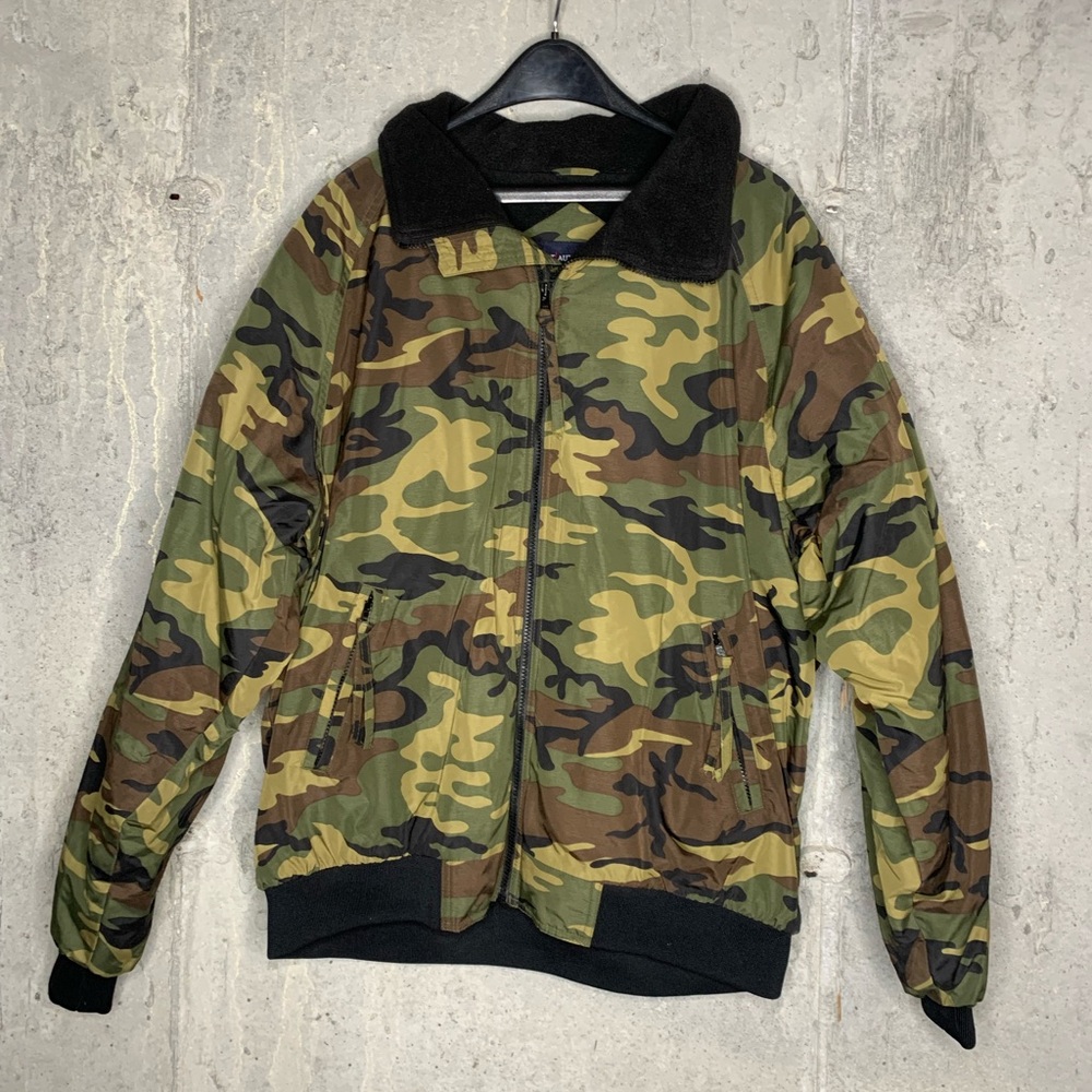 Men’s Camouflage Coat - Fleece Lined